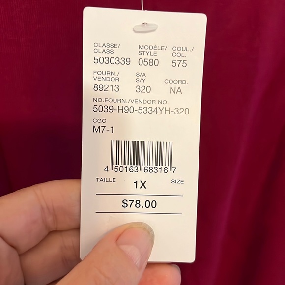 Short-Sleeved Turtleneck Sweater - Laura Plus - Picture 5 of 7